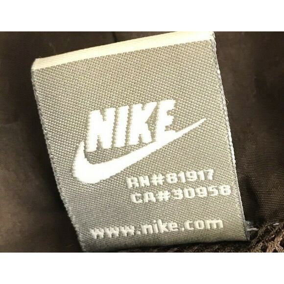 Nike Jacket Boy's 18 M Blue Zip Front Hoodie Spell Out Outerwear Windbreaker - Picture 2 of 7